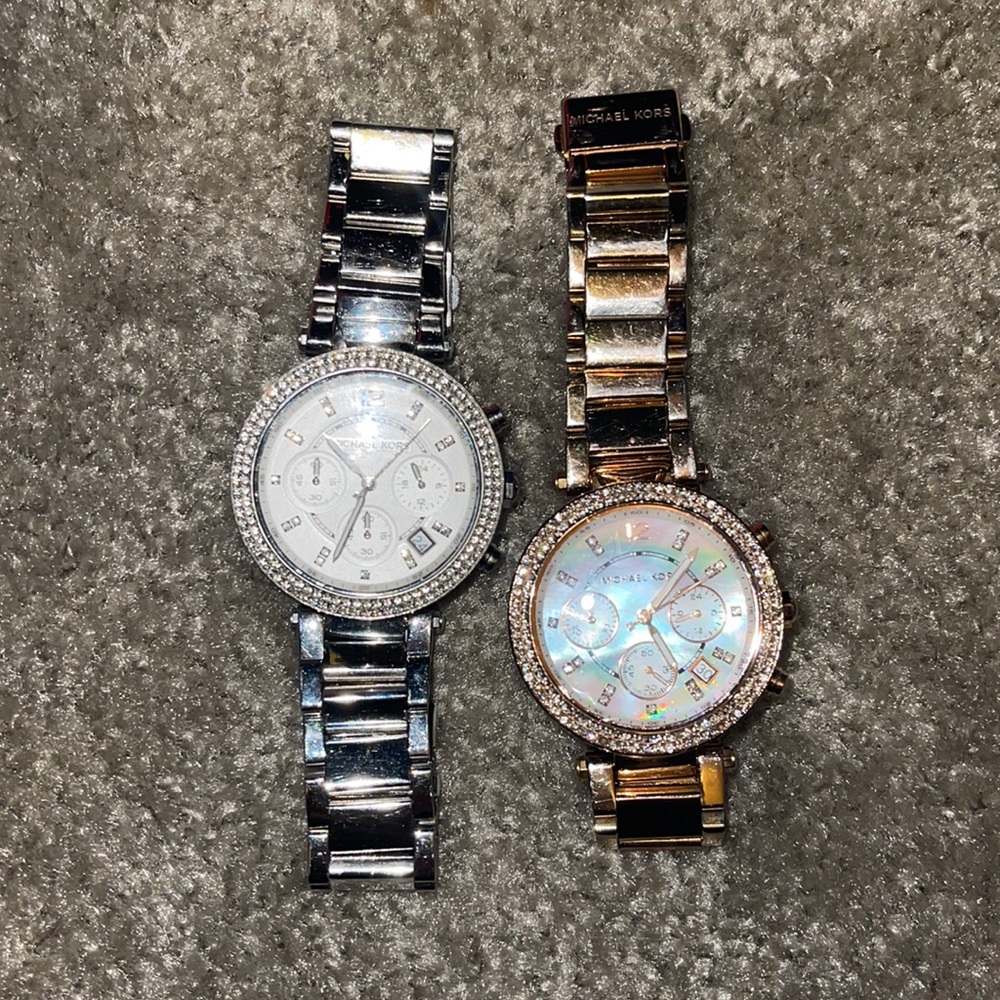 Michael Kors Silver & Gold Womens Watches